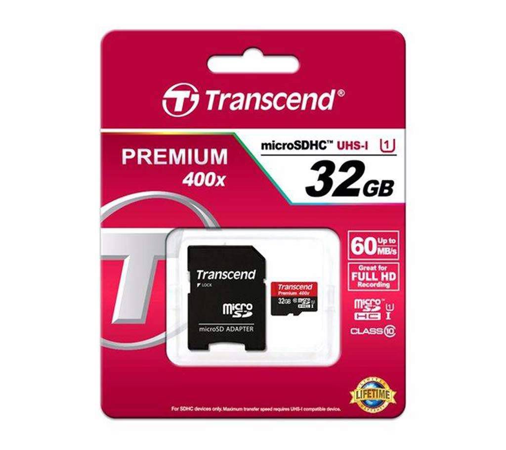 Transcend 16GB Micro SDHC Memory Card 
