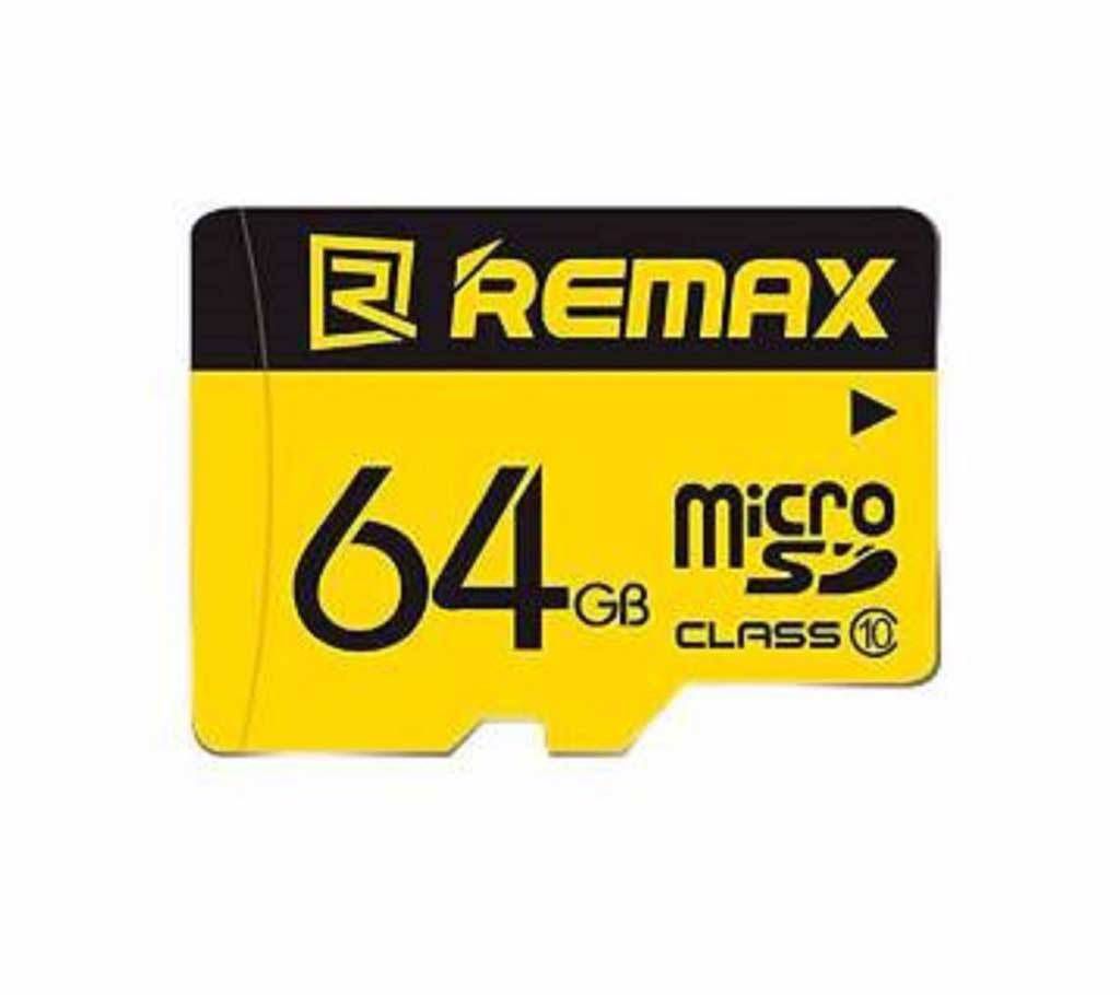 Remax 64GB TF micro SD memory card 