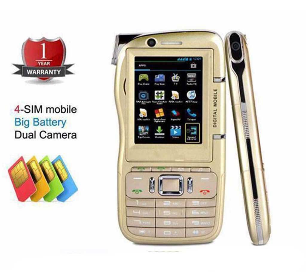 S.. Mobile 4-Sim Touch Phone 