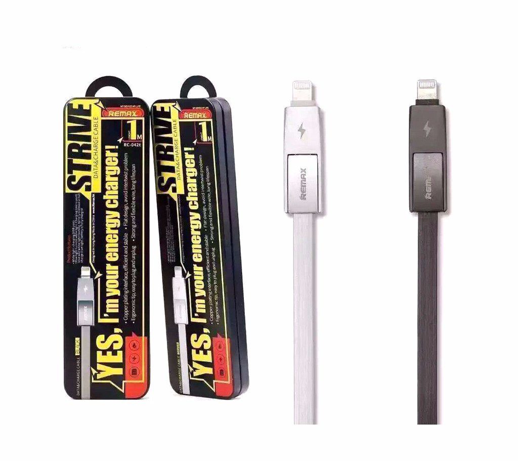 Remax Rc-042T 2 in 1 Data & Charger Cable