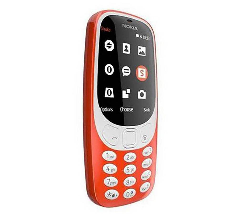 Nokia 3310 Mobile Phone - 2017 Orange