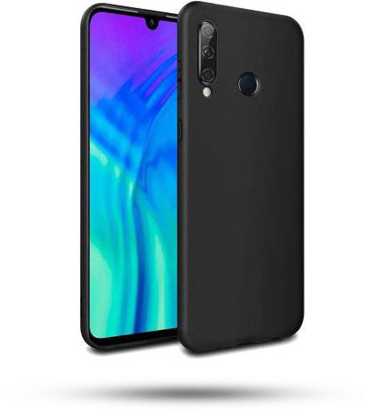 Stunny Back Cover for Honor 20i  (Black, Grip Case, Pack of: 1)