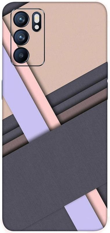 FCS Oppo Reno 6 Mobile Skin  (Multicolor)