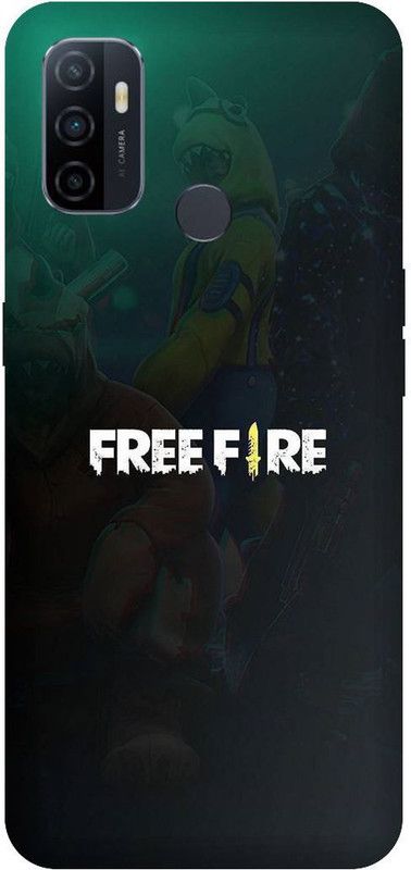 UMPRINT Back Cover for Oppo A33/Oppo CPH2137 Free Fire Game Printed Back Cover  (Multicolor, Hard Case, Pack of: 1)