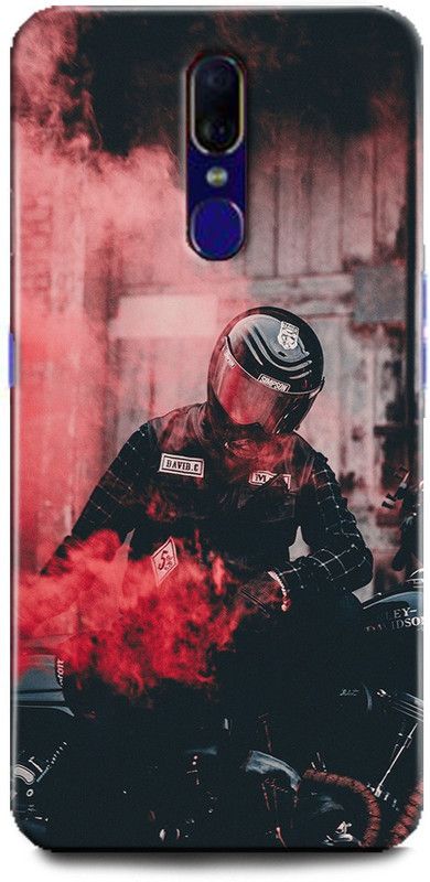 INTELLIZE Back Cover for OPPO F11/CPH1911 bike,Printed  (Multicolor, Shock Proof, Pack of: 1)