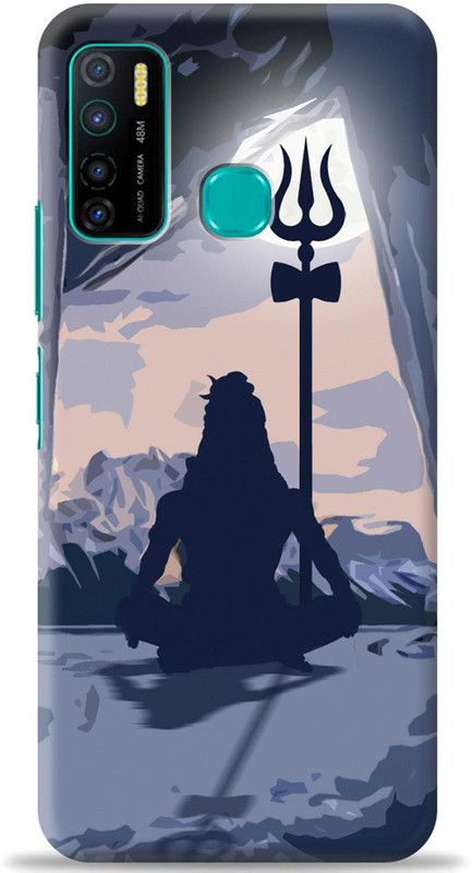 Loffar Back Cover for Infinix Hot 9  (Purple, Shock Proof, Pack of: 1)