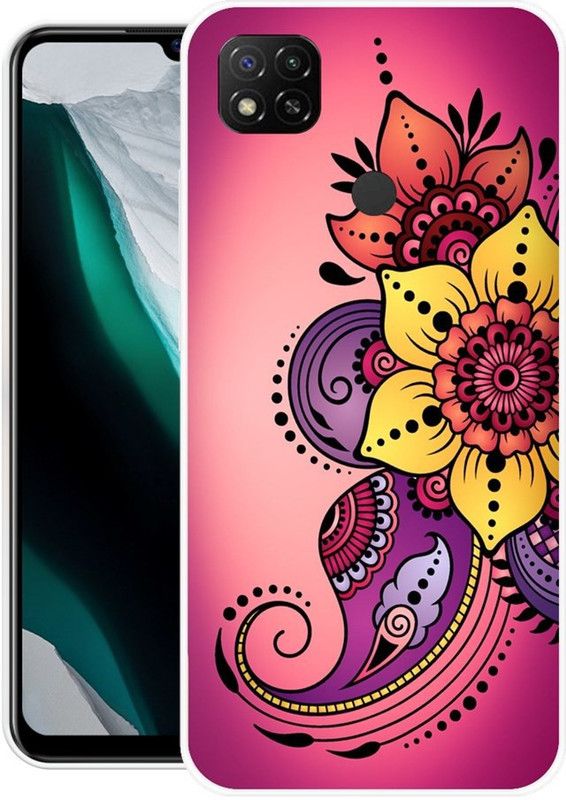 JATLAND Back Cover for Mi Redmi 9, Mi Redmi 9C, Mi Redmi 9 Active, Poco C31  (Multicolor, Grip Case, Silicon)