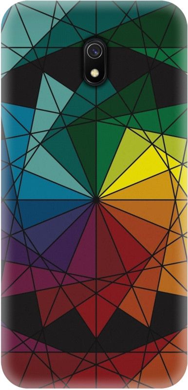 Smutty Back Cover for Mi Redmi 8A, MZB8458IN - Rangoli Print  (Multicolor, Hard Case, Pack of: 1)