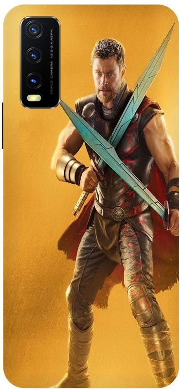 Bluvver Back Cover for Vivo Y12s, V2033, Printed Avengers Movie Back Cover  (Multicolor, Hard Case, Pack of: 1)