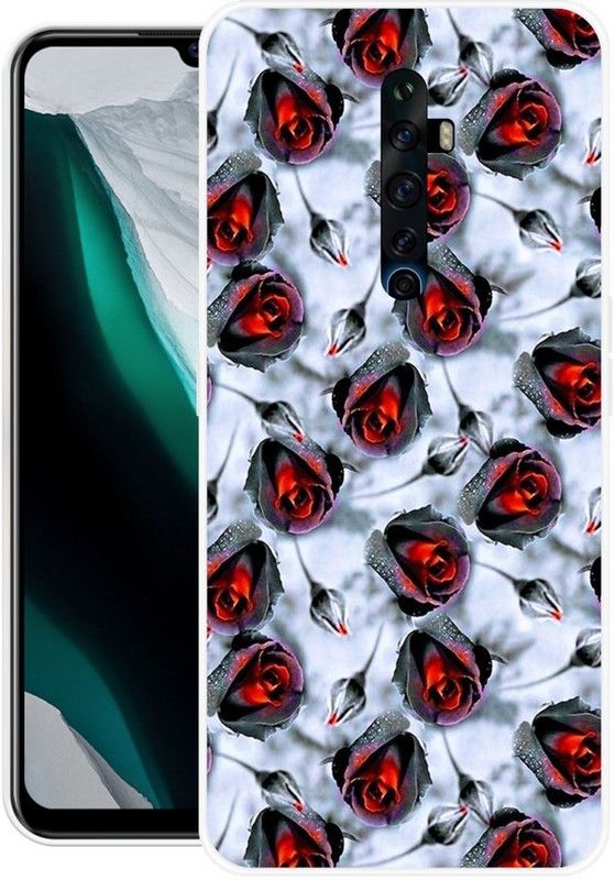 Namaste Back Cover for Oppo Reno 2f, Oppo Reno 2z  (Multicolor, Silicon, Pack of: 1)