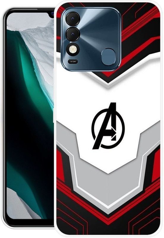 Krtagy Back Cover for Tecno Spark 8T, Tecno Spark 8  (Multicolor, Dual Protection, Silicon, Pack of: 124)