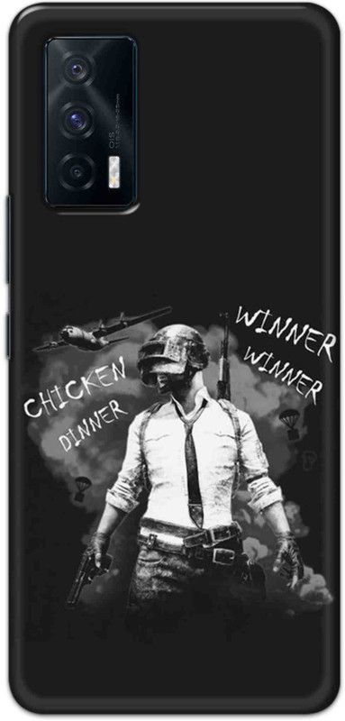 NDCOM Back Cover for iQOO 7 5G Winner Winner Chicken Game Lover Printed  (Multicolor, Hard Case, Pack of: 1)