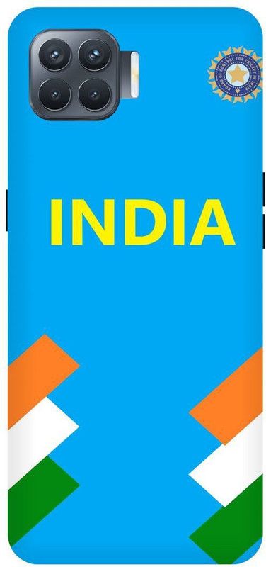 PICHKU Back Cover for OPPO F17 PRO  (Blue, Hard Case, Pack of: 1)