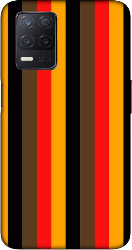 CROKIAN Back Cover for Realme 8 5G Designs Back Cover  (Yellow, Hard Case)