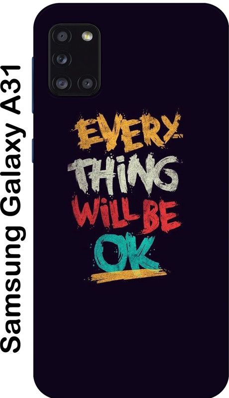 VITARO Back Cover for Samsung Galaxy A31  (Multicolor, Grip Case, Silicon, Pack of: 1)