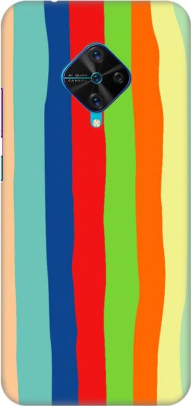 COBIERTAS Back Cover for Vivo S1 Pro  (Multicolor, Pack of: 1)