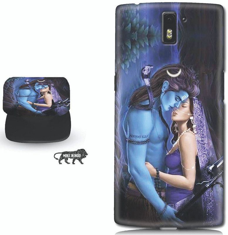 Zappy Back Cover for OnePlus One  (Multicolor, Cases with Holder, Pack of: 1)