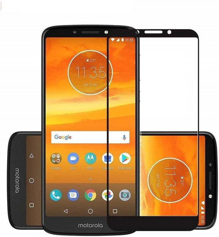ZIVITE Edge To Edge Tempered Glass for Motorola Moto E5 Plus  (Pack of 1)