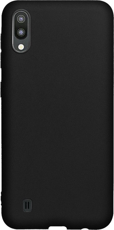 7printzone Back Cover for SAMSUNG GALAXY M10  (Black, Flexible, Silicon)