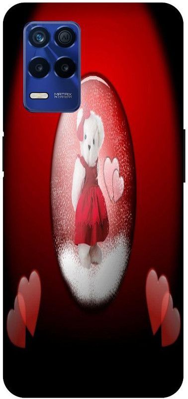 Bluvver Back Cover for Realme 8s 5G , RMX3381, Printed Love Couple Mobile Back Cover  (Multicolor, Hard Case, Pack of: 1)