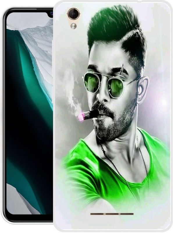 RJ14 (Online) Back Cover for Lava Z60  (Green, Grey, Grip Case, Silicon)