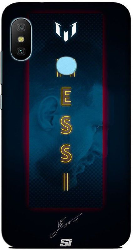 CROKIAN Back Cover for Redmi 6 Pro Messi Back Cover  (Multicolor, Hard Case, Pack of: 1)