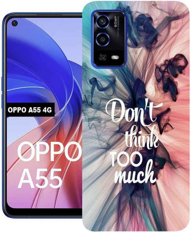 Anami Back Cover for OPPO A55 4G  (Multicolor, Dual Protection, Silicon, Pack of: 1)