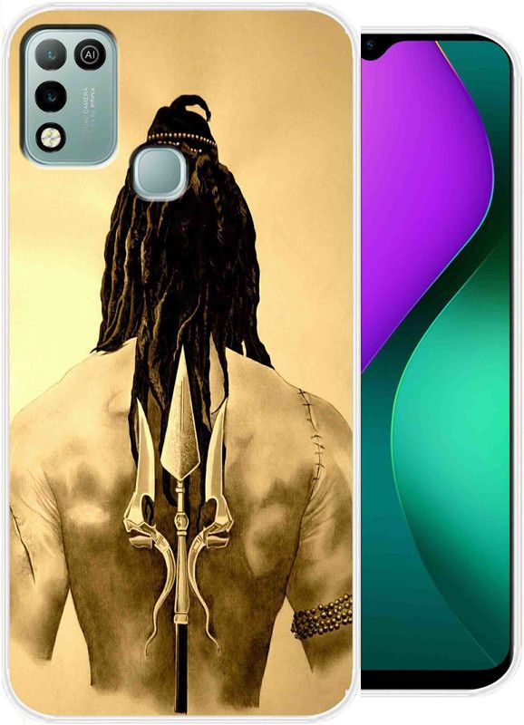 SuperQueen Back Cover for Infinix Smart 5  (Multicolor, Flexible, Silicon, Pack of: 1)