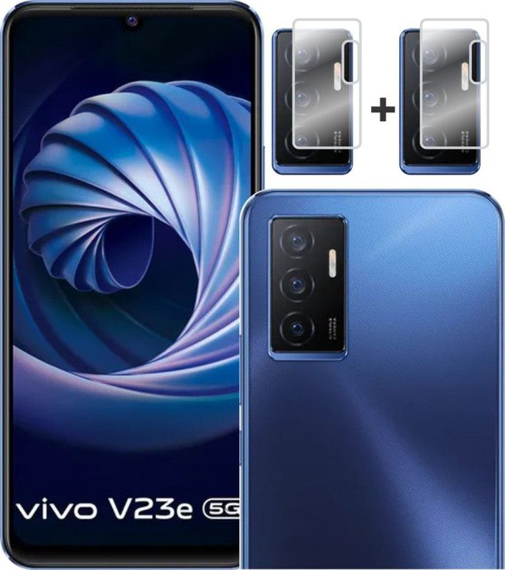 ERRORIST Back Camera Lens Glass Protector for Vivo V23E 5G.  (Pack of: 2)