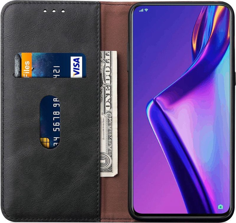 HEAVY DUTY Flip Cover for OPPO K3  (Black, Magnetic Case, Pack of: 1)