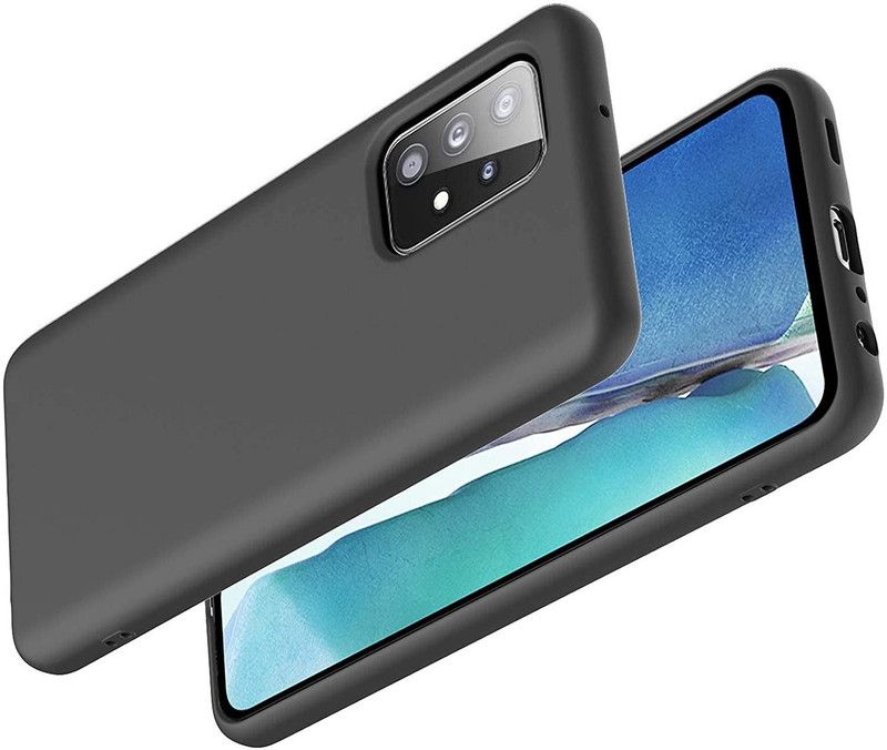 CELLCAMPUS Pouch for Samsung A72 5G, Galaxy A72 5G  (Black, Grip Case, Pack of: 1)
