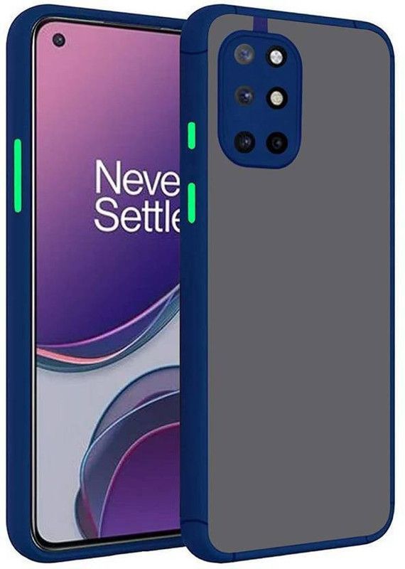 Gorilaorginal Back Cover for OnePlus 9R _  (Blue, Camera Bump Protector)