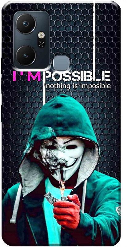 StroFit Back Cover for Infinix Smart 6 Plus 2620  (Multicolor, Dot View, Silicon, Pack of: 1)