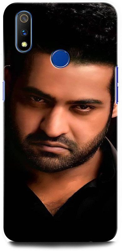 GRAFIQE Back Cover for Realme 3 RMX1825 JRNTR, NTR, HERO, TOLLYWOOD, RAM CHARAN  (Multicolor, Shock Proof, Pack of: 1)