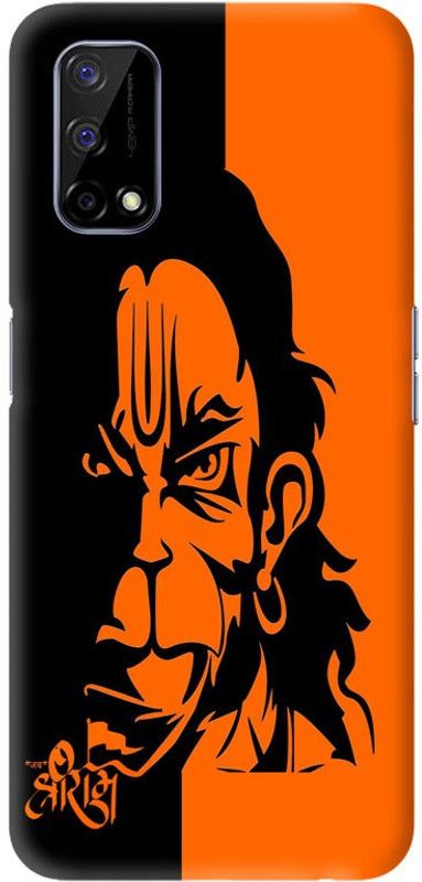 Bingal Back Cover for Realme V5 5G, Oppo K7x, PERM00  (Black, Red, Pack of: 1)