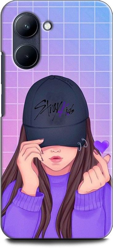 WallCraft Back Cover for Realme C33, RMX3624 HEARTBEAT, BTS, BANGTAN, BEAT, HEART, KPOP  (Multicolor, Dual Protection, Pack of: 1)