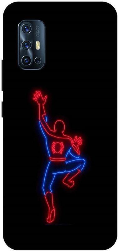 THE NARAYANA COLLECTIONS Back Cover for VIVO V17- 1919-SPIDER,MAN,CARTOON,SUPER,HERO  (Multicolor, Hard Case, Pack of: 1)