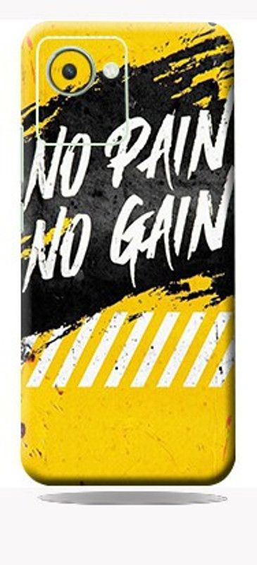 Mclaxa Motivational Mobile Back Skin Guard, Motivational, Realme C30 back glass Mobile Skin  (Motivational Skin With Super Matte Finish)