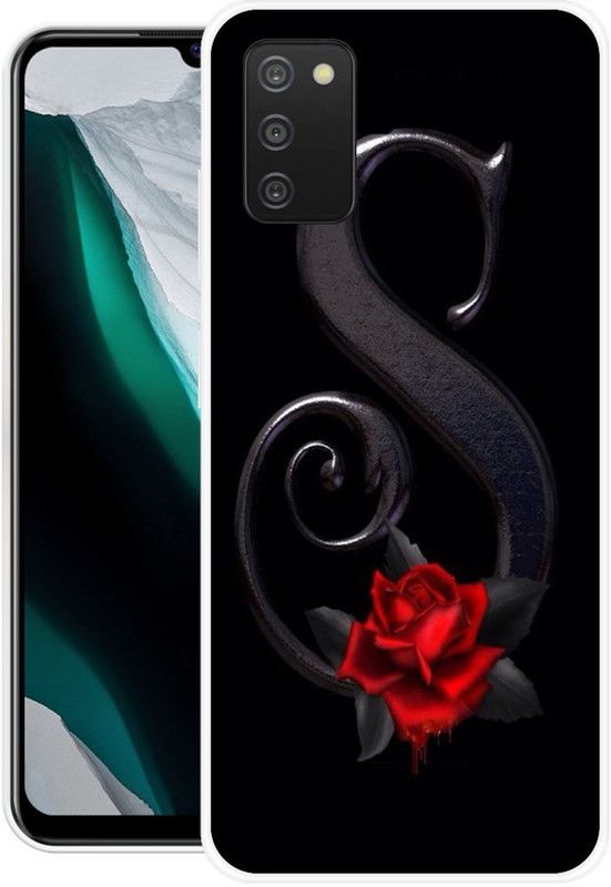 Krtagy Back Cover for Samsung Galaxy A03s  (Black, Silicon, Pack of: 1)