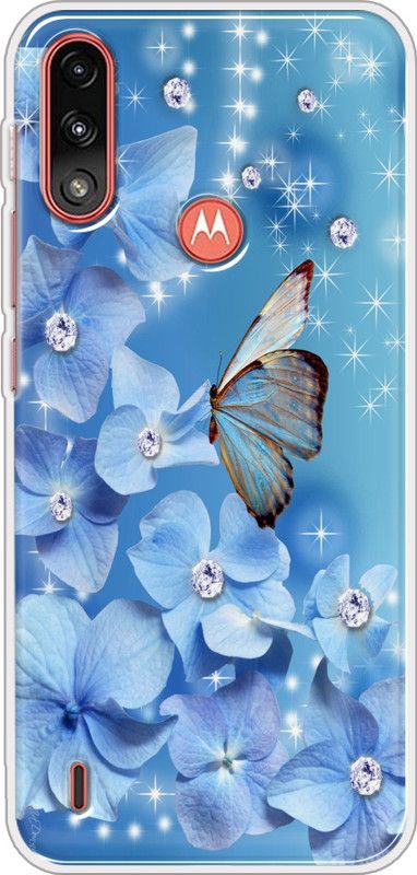 SmartGoldista Back Cover for Motorola Moto E7 Power Mobile Back Cover, Motorola Moto E7 Power  (Multicolor, Grip Case, Silicon)