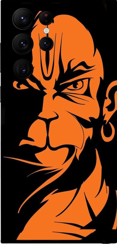 Jeeva Creation Samsung S22 Ultra 5G Mobile Skin  (Ultra Super Hanuman Ji Skin With High Matte Finish.)