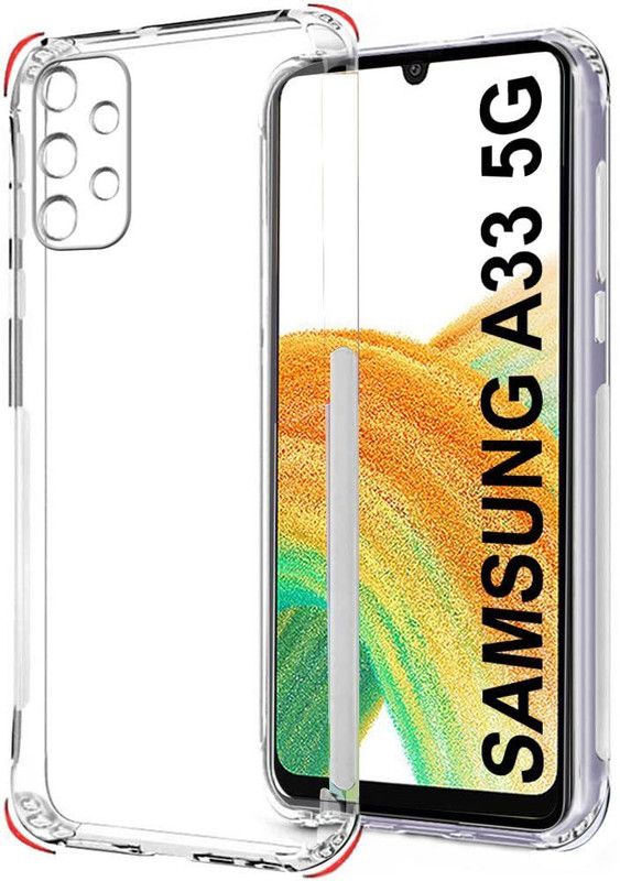 DSCASE Back Cover for SAMSUNG Galaxy A33 5G, SAMSUNG A33 5G, (BM)  (Transparent, Shock Proof, Silicon, Pack of: 1)
