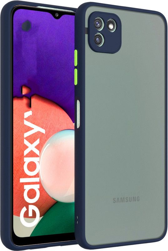 Lilliput Back Cover for Samsung Galaxy A03  (Blue)