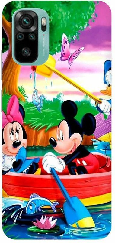 ThePrintlink Back Cover for Redmi Note 11 SE, MZB0CKAIN, MICKEY MOUSE, DOLL, CARTOON, ANIME  (Multicolor, Shock Proof, Pack of: 1)