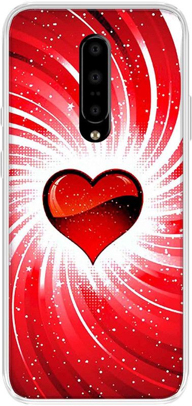 SWAGMYCASE Back Cover for OnePlus 7  (Multicolor, Silicon, Pack of: 1)