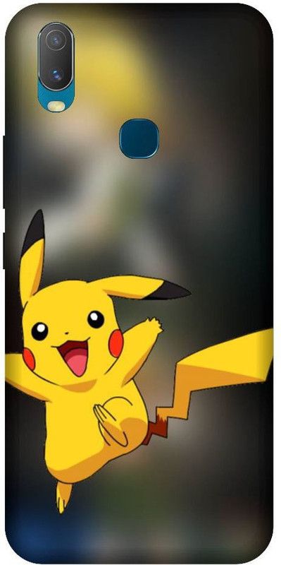 URCHIN Back Cover for Vivo Y17 Pikachu, Cartoon, Pokemon, Cute, Pikachu Pokemon, Love  (Multicolor, Shock Proof, Pack of: 1)