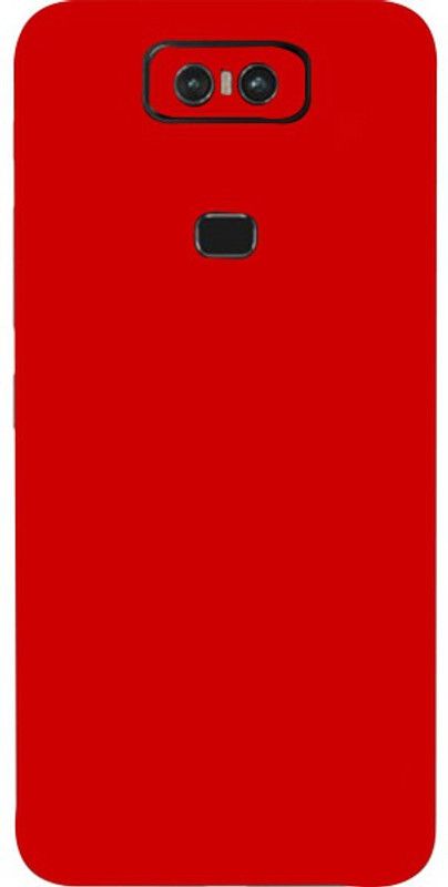 AsSkin Asus 6Z, asus 6z, asus 6z Mobile Skin  (Ultra Super Red Matte Skin With High Matte Finish..)