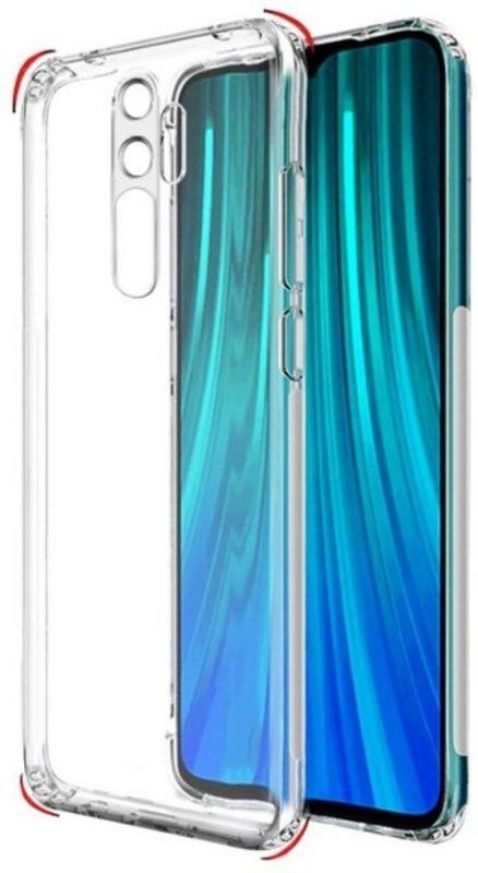 srskt case Front & Back Case for Mi Redmi Note 8 pro  (Transparent, Camera Bump Protector, Pack of: 1)