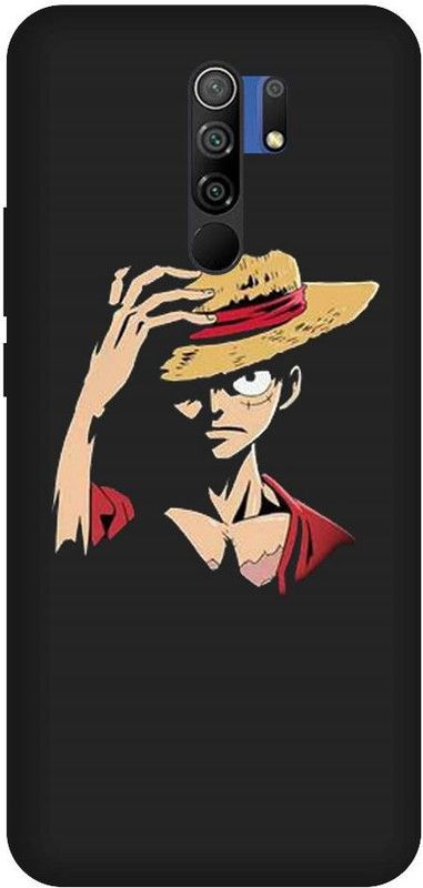 URCHIN Back Cover for Redmi 9 prime Luffy, Monkey D Luffy, One Piece, Pirate, Anime, Funny, Cartoon  (Multicolor, Shock Proof, Pack of: 1)