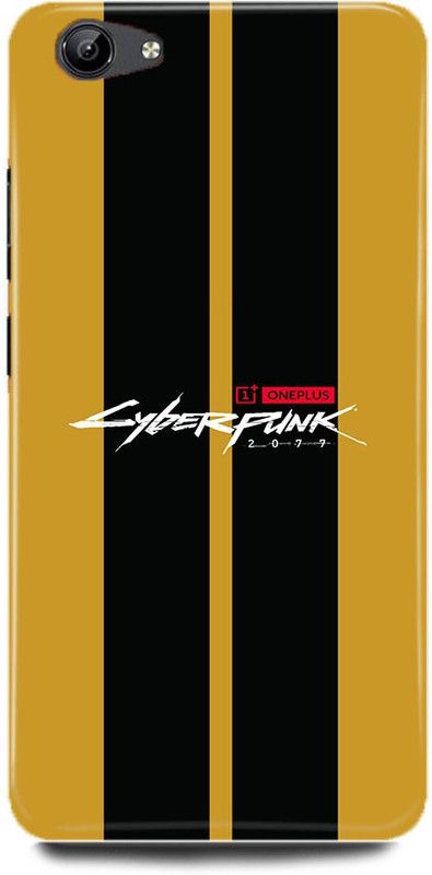 FRONK Back Cover for Vivo Y69, 1714, CYBERPUNK, GAME, LOGO, SIGN  (Yellow, Hard Case, Pack of: 1)